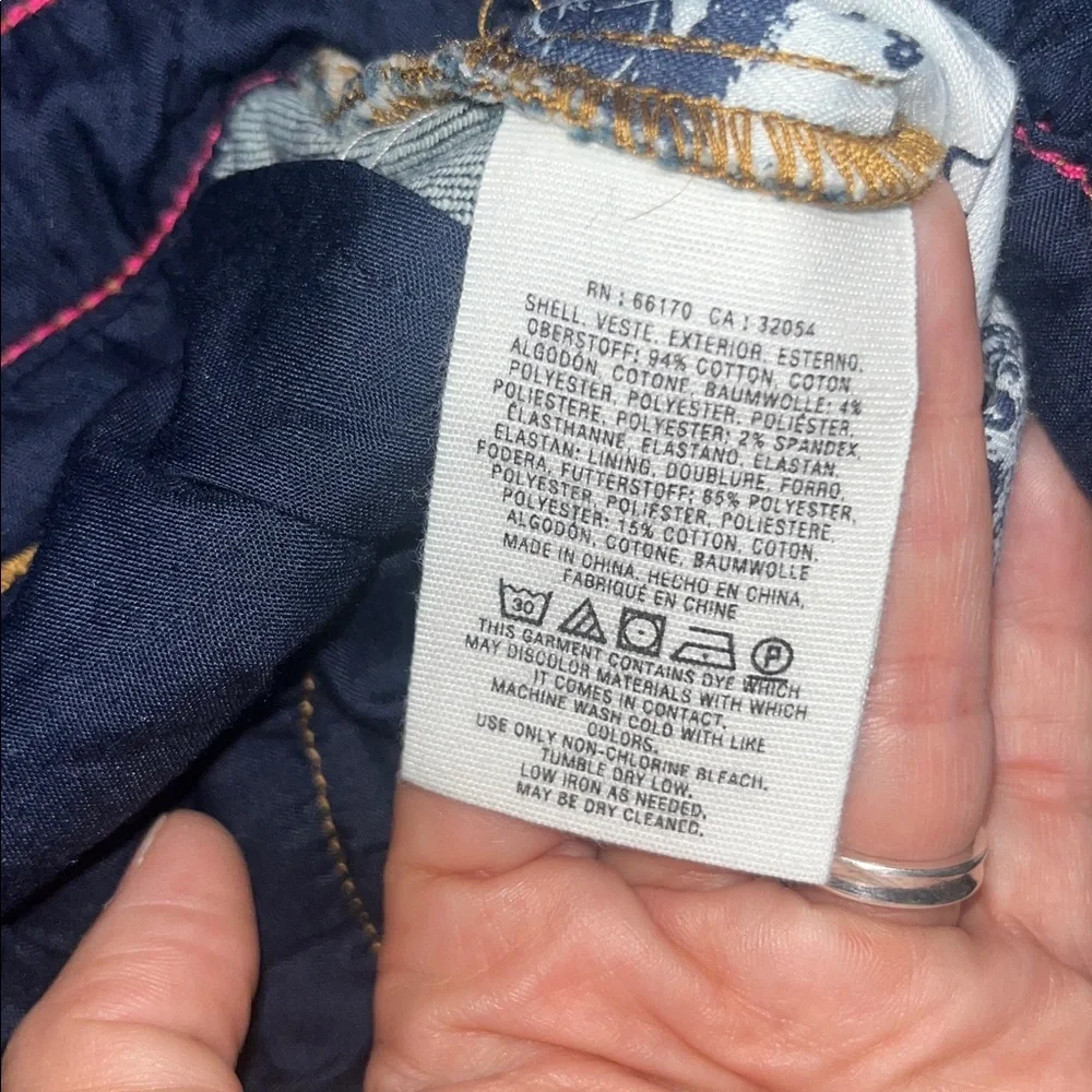 Anthropologie Pilcro & The Letterpress Denim Overall Bib Jumpsuit‎ Plunging V 2